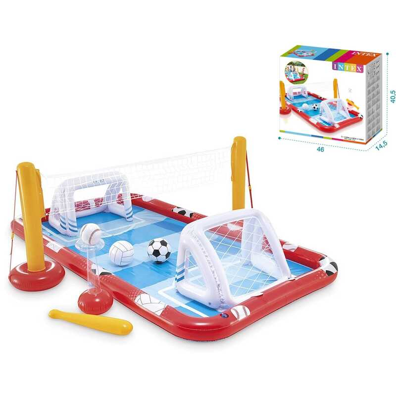 Intex Ігровий центр 57147 (2) «Спортивний ігровий центр», від 3-х років, 325 х 267 х 102 см. 470л