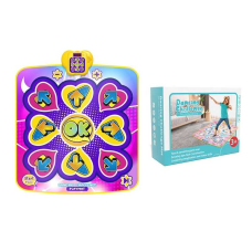 Танцювальний килимок 66399 y-17 (24/2) озвучення англійською мовою, на батарейках, 84 х 100 см, музика, пісні, підсвічування, 5 режимів гри, в коробці 