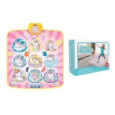 Танцювальний килимок 66399 y-19 (24/2) озвучення англійською мовою, на батарейках, 84 х 100 см, музика, пісні, підсвічування, 5 режимів гри, в коробці 