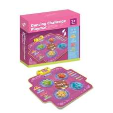 Танцювальний килимок YQ 3311 (12) звук, bluetooth, килимок і табло підсвічується, музика, рівні складності та режими гри, розмір 100х102 см, в коробці