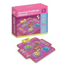 Танцювальний килимок YQ 3311-1 (12) звук, bluetooth, табло підсвічується, музика, рівні складності та режими гри, розмір 100х102 см, в коробці