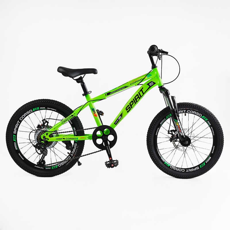 Велосипед Спортивний Corso «SPIRIT» 20“ дюймів ST-20622 Велосипед Спортивний Corso «SPIRIT» 20“ дюймів ST-20622