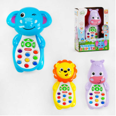 Телефон 63526 (192) “TK Group“, 3 види, ОЗВУЧУВАННЯ УКРАЇНСЬКОЮ МОВОЮ, світло, звук, пісні, вивчаємо цифри, в коробці, ВИДАЄТЬСЯ ТІЛЬКИ МІКС ВИДІВ