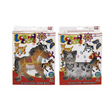 Термомозаїка BT 0054 A (168/2) 2 види, багаторазова основа, трафарет пінцет, інструкція, термопапір, в коробці