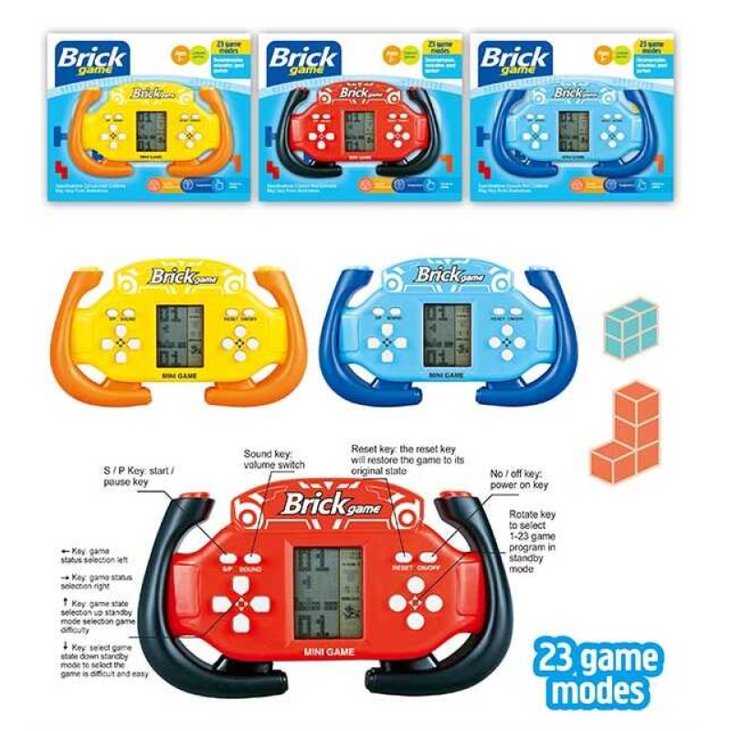 Тетрис 158 C-7 (240/2) 3 види, 23 гри, звук, на батарейках, на листі Тетрис 158 C-7 (240/2) 3 види, 23 гри, звук, на батарейках, на листі