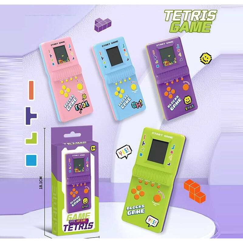 Тетрис 6655-2 A (240/2) регулювання гучності, класичні ігри, звук, на батарейках, рівні складності, в коробці, ВИДАЄТЬСЯ ТІЛЬКИ МІКС ВИДІВ