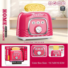 Тостер 6842 A (120/2) розмір - 15х16х11 см, механічний важель, тріскачка, хлібці, в коробці