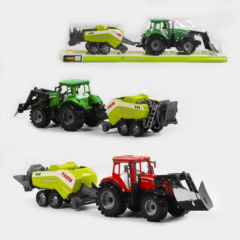 Трактор 0488-504 (36/2) інерція, знімний дах, причіп, у слюді Трактор 0488-504 (36/2) інерція, знімний дах, причіп, у слюді