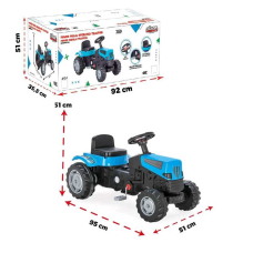 Трактор 07-324 (1) “Pilsan“, пискавка на кермі, гумові накладки на колеса, регульована посадка сидіння, інструкція, в коробці
