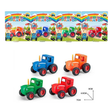 Трактор 47931 (480/2) “Синій Трактор“, 1шт на листі, металопластик, 4 кольори, ВИДАЄТЬСЯ МІКС