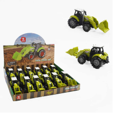 Трактор 550-12 Р (24) ЦІНА ЗА 12 ШТУК У БЛОКУ, на батарейках, підсвічування корпусу, звук техніки, рухомі деталі