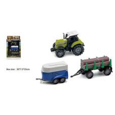 Трактор 550-29 P (48/2) звук, підсвітка, причепи, в коробці