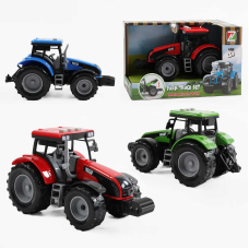 Трактор 550-45 J (72/2) 3 кольори, світло, звук, інерція, в коробці, ВИДАЄТЬСЯ ТІЛЬКИ МІКС ВИДІВ