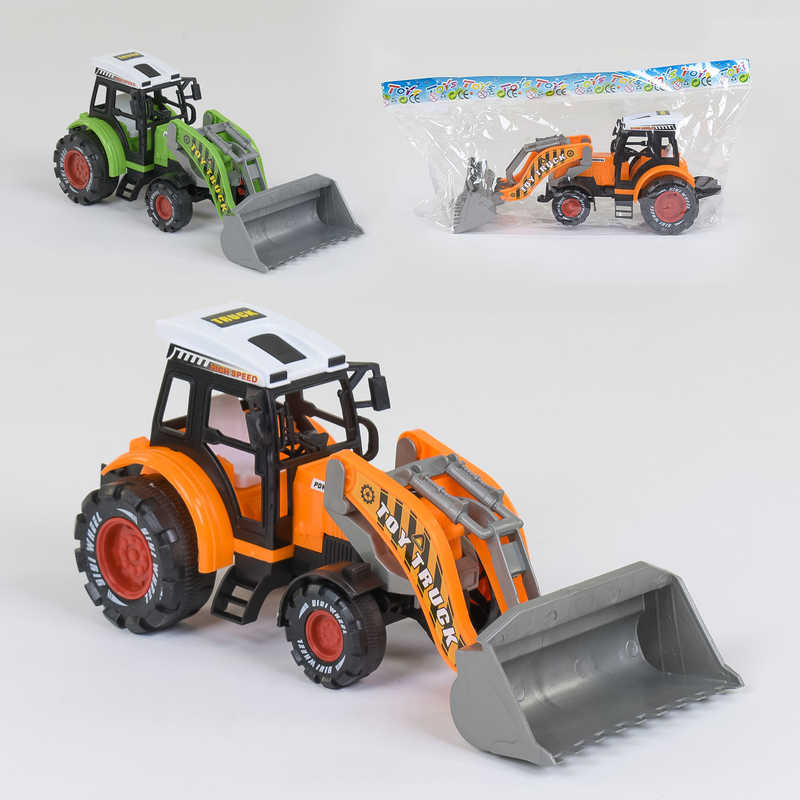 Трактор 658-1 (72/2) 2 кольори, інерція, в пакеті