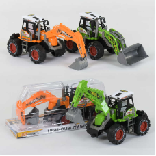 Трактор 688 (48/2) инерция, 3 вида, в слюде 