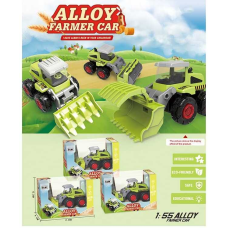 Трактор 8875 (60) 3 види, інерція, в коробці, ВИДАЄТЬСЯ ТІЛЬКИ МІКС ВИДІВ