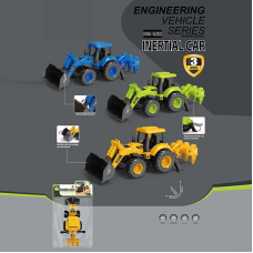 Трактор BHX 888 (72/2) 3 кольори, довжина 27 см, інерція, гумові шини, рухливі елементи, в пакеті, ВИДАЄТЬСЯ ТІЛЬКИ МІКС ВИДІВ