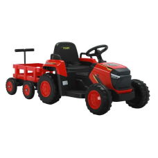 Трактор електричний з причепом JOY TH-55011 (1) двигуни 2*45W, акумулятор 12V7Ah, пульт дистанційного керування, в коробці