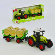 Трактор з причепом WY 900 E (18) інерція, звук, світло, в коробці