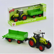 Трактор з причепом WY 900 G (18) інерція, звук, світло, в коробці