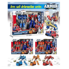 Трансформер 051 (18) 3 види, 2 штуки, висота - 27,5 см, рухомі деталі, шарнірне з“єднання суглобів, аксесуари, в коробці, ВИДАЄТЬСЯ ТІЛЬКИ МІКС ВИДІВ