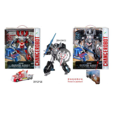 Трансформер 1-36 (12) 2 види, звук, підсвічування, трансформується у трейлер, зброя, в коробці