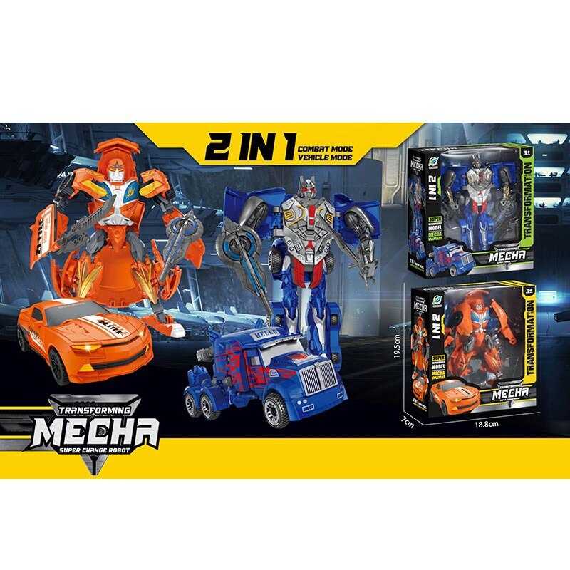 Трансформер 168-22 (72/2) 2 види, висота 17см, меч, щит, трансформація за 6 кроків, кінцівки із шарнірним з“єднанням, в коробці