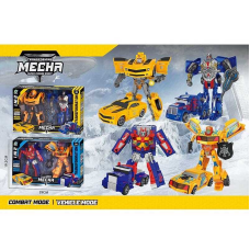 Трансформер 168-8 (48/2) 2 види, 2 штуки, висота 16см, щит, трансформація за 6 кроків, кінцівки із шарнірним з“єднанням, в коробці