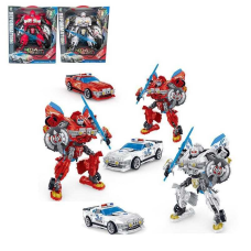 Трансформер 168-86 (24/2) 2 види, висота 24 см, пластикові колеса, шарнірні кінцівки, зброя, в коробці