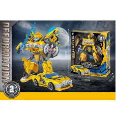 Трансформер 168-99 (24/2) висота 25 см, трансформація за 6 кроків, щит, меч, шарнірне з’єднання на кінцівках, в коробці