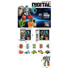 Трансформер 188-8 (24) цифри, в коробці