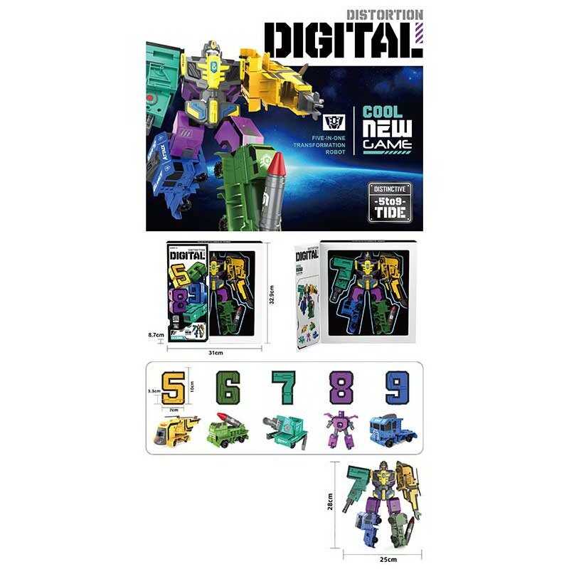 Трансформер 188-9 (24) цифри, в коробці