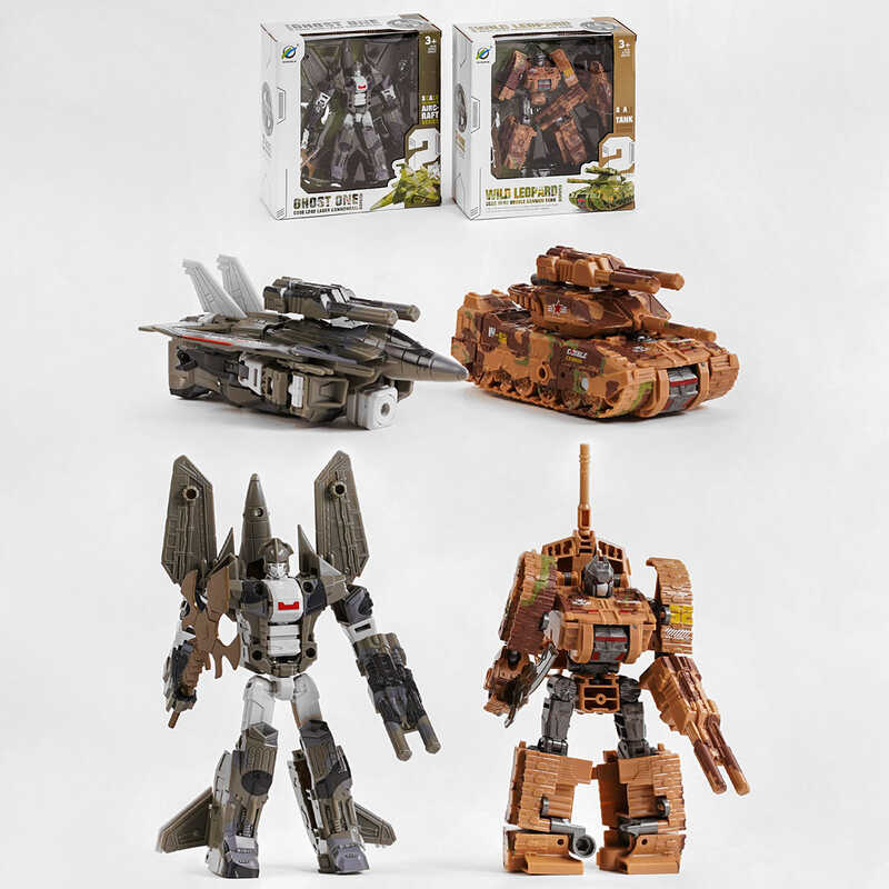 Трансформер 339-85 (48/2) “Військова техніка“, 2 види, 2 кольори, в коробці