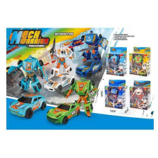 Трансформер 39-92 (144/2) 4 види, висота 12 см, зброя, пластикові колеса, в коробці, ВИДАЄТЬСЯ ТІЛЬКИ МІКС ВИДІВ