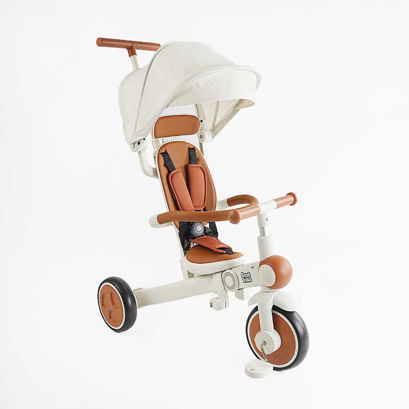Велосипед-трансформер 3-х кол. BS-12-707 Best Trike (1) матеріал рами нейлон, переднє колесо EVA 10``, задні колеса EVA 8``, батьківська ручка, в коробці