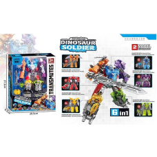 Трансформер 824 (24) 6 трансформерів, збираються в одного великого, в коробці