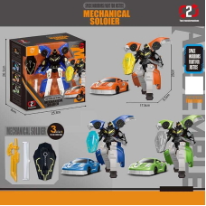 Трансформер 908-11 B (48/2) 3 кольори, зброя, в коробці, ВИДАЄТЬСЯ ТІЛЬКИ МІКС ВИДІВ