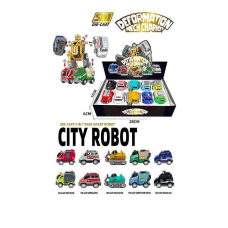 Трансформер A 6005-01 / 05 (24/2) ЦІНА ЗА 10 ШТУК В БЛОЦІ, металопластиковий корпус, інерція, гумові шини, в коробці