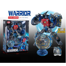 Трансформер HD 142 (24/2) висота 21 см, перетворюється на глобус, кінцівки на шарнірах, в коробці