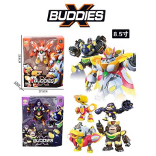 Трансформер XYW 137-3 (18) 2 види, розбирається на 2 фігурки, в коробці, ВИДАЄТЬСЯ МІКС 