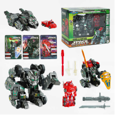 Трансформери 368 (36) 2 роботи, запускач, заряди, зброя, в коробці