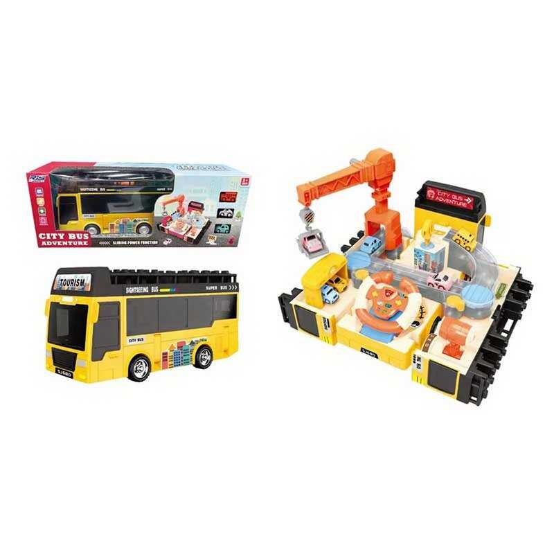 Трейлер із треком SJ 680 B-1 Штрих = 40311 (12) 3 машинки, звуки, мелодії, підсвічування, кермо, механічний підіймальний кран, коробці Трейлер із треком SJ 680 B-1 Штрих = 40311 (12) 3 машинки, звуки, мелодії, підсвічування, кермо, механічний підіймальний кран, коробці