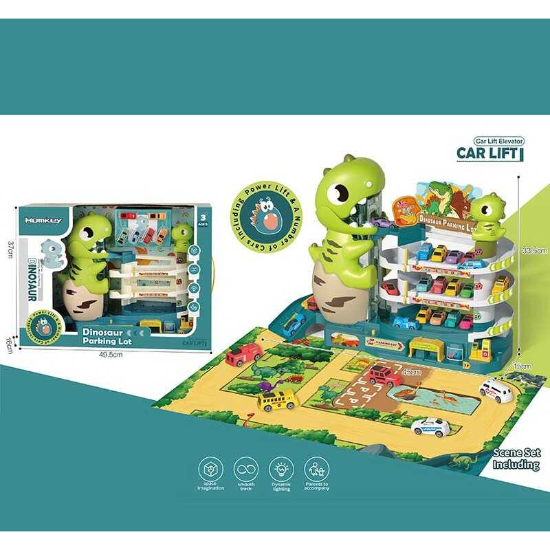 Трек 3311 A (6) автоматичний підіймач, 6 машинок, в коробці