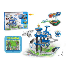 Трек 660 А-304 (18/2) 3 поверхи, 2 машинки, 1 машинка змінює колір, світло, звук, у коробці