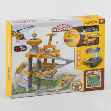 Трек 660 А-306 (18/2) 3 поверхи, 2 машинки, 1 машинка змінює колір, світло, звук, в коробці