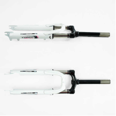 Вилка велосипедна амортизаційна 26089 “INTENSE“ (10) матеріал сталь, 38мм, без перемикача