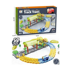 Трек 899-4 (24) 59 деталей, локомотив, в коробці