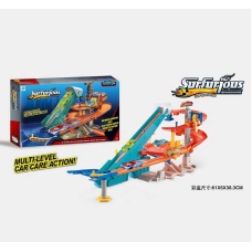 Трек 9988-61 (18/2) 3 металопластикові машинки, мийка, автоматичний підіймач, в коробці