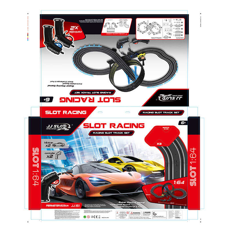 Трек JJ 151-1 (12) 2 машинки, 2 джойстики на батарейках, розмір треку 91х90 см, масштаб 1:64, в коробці Трек JJ 151-1 (12) 2 машинки, 2 джойстики на батарейках, розмір треку 91х90 см, масштаб 1:64, в коробці
