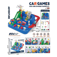 Трек JP 588-7 (36) механічний, 3 машинки, рухливі елементи, в коробці